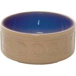 Mason Cash Futter-/Wassernapf Hund Braun/Blau 15 cm (0.70 l), Futternapf