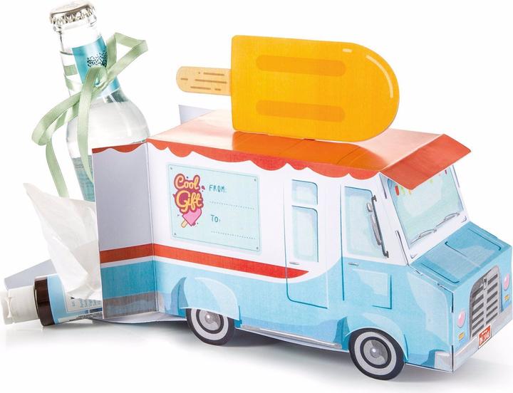 Donkey Products Gift Food Truck boîte cadeau pliable (1x)