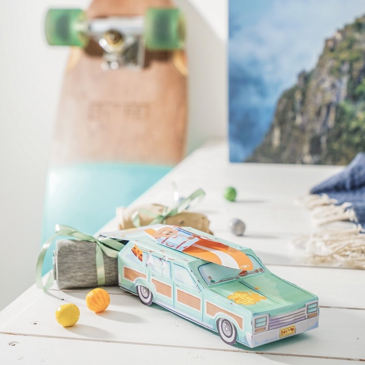 Produktbild Donkey Products Gift Station Wagon foldable giftbox (Geschenkbox, 1 x)