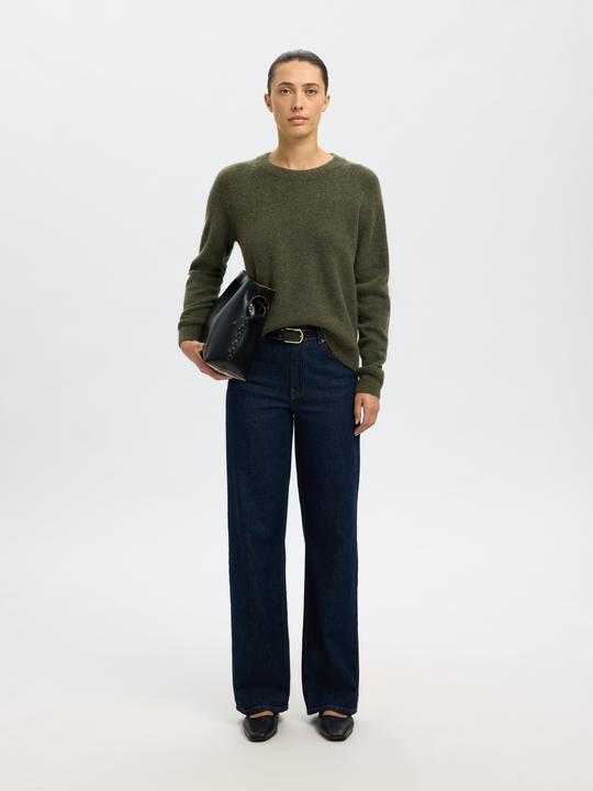 Image du produit Selected Femme Pull en laine à col rond (L)