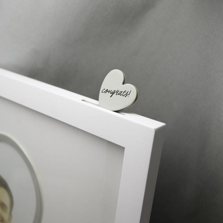 Produktbild Pearhead Rahmen für Hochzeitswünsche (51 x 51 cm)