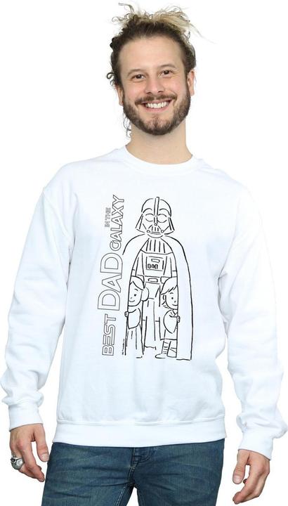 Produktbild Star Wars Best Dad In The Galaxy Sweatshirt (4XL)