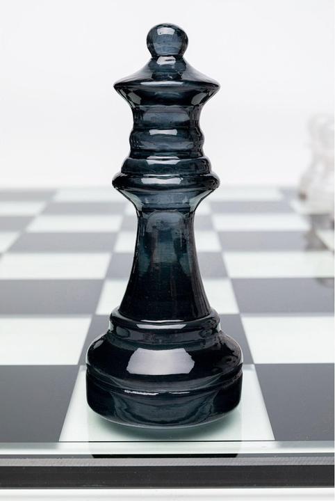 Actual product image Kare Design Deco Object Chess Transparent 60x60cm