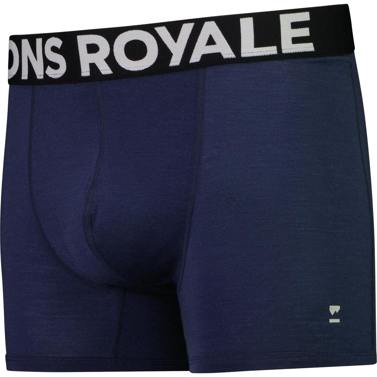 Thumbnail - Mons Royale, Herren, Funktionsunterhose, Hold 'em Shorty Boxer (XL), Blau, XL