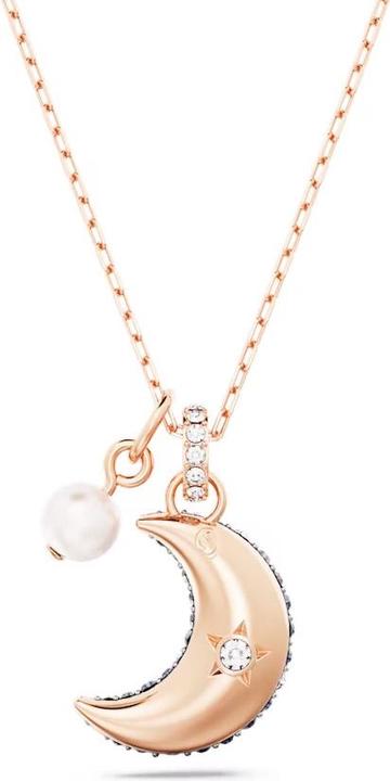 Immagine prodotto Swarovski Collana Luna Luna Oro rosa multicolore (Metallo Swarovski, 40 - 47 cm)