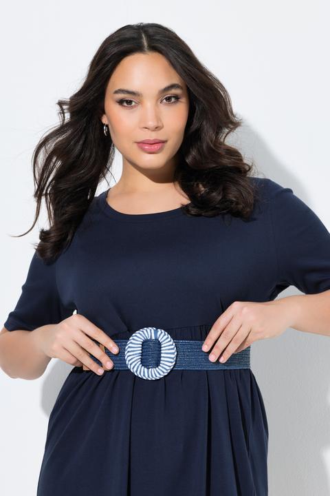 Actual product image Ulla Popken Stretch belt, braided look, fully adjustable