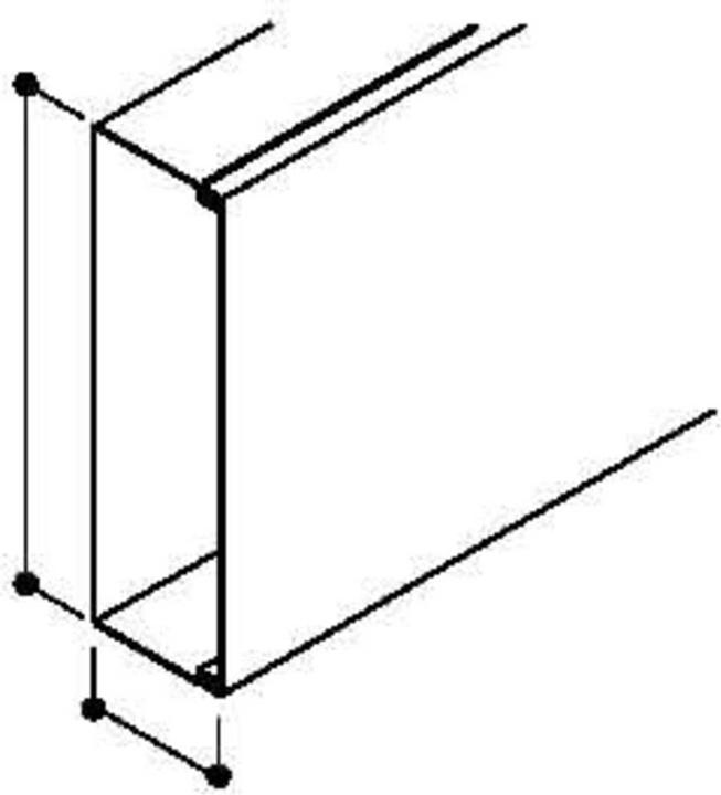 Produktbild OBO Bettermann OBO Leitungsführungskanal LKM (Kabeldurchlass, 200 cm)