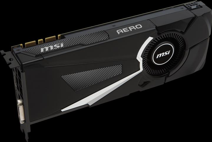 Produktbild MSI GeForce GTX 1070 AERO 8G OC (8 GB)