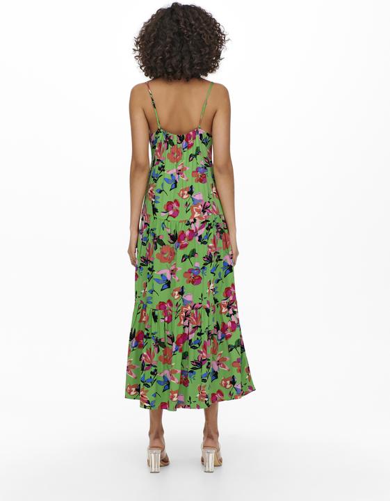 Actual product image Only Patterned strap maxi dress (S)