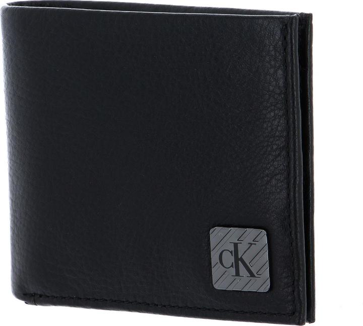 Actual product image Calvin Klein CKJ Logo Hardware Bifold RFID Black
