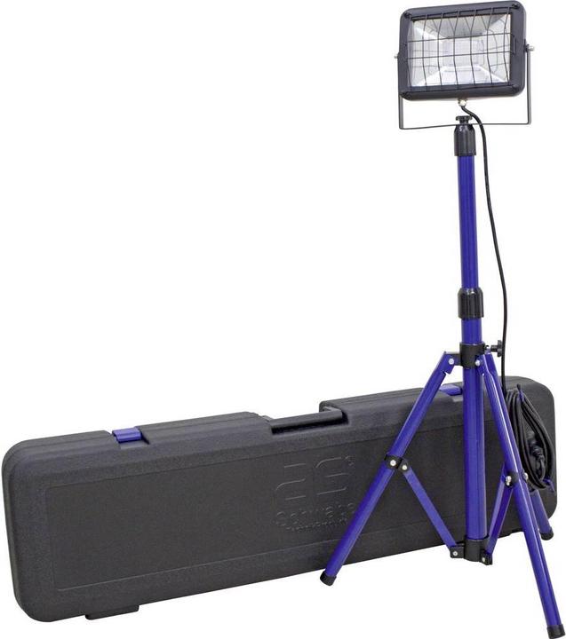 Actual product image As - Schwabe LED construction spotlight tripod and carrying case (2300 lm)