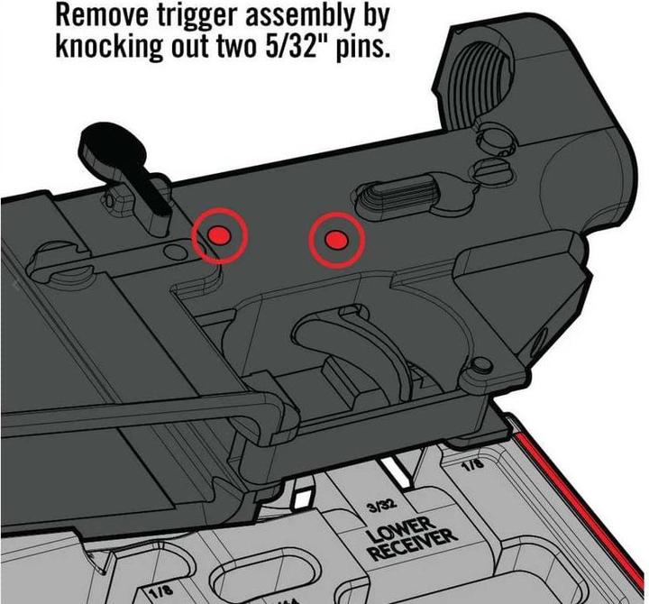 Image du produit Real Avid Gunsmithing Block AR-15 Master Bench Block