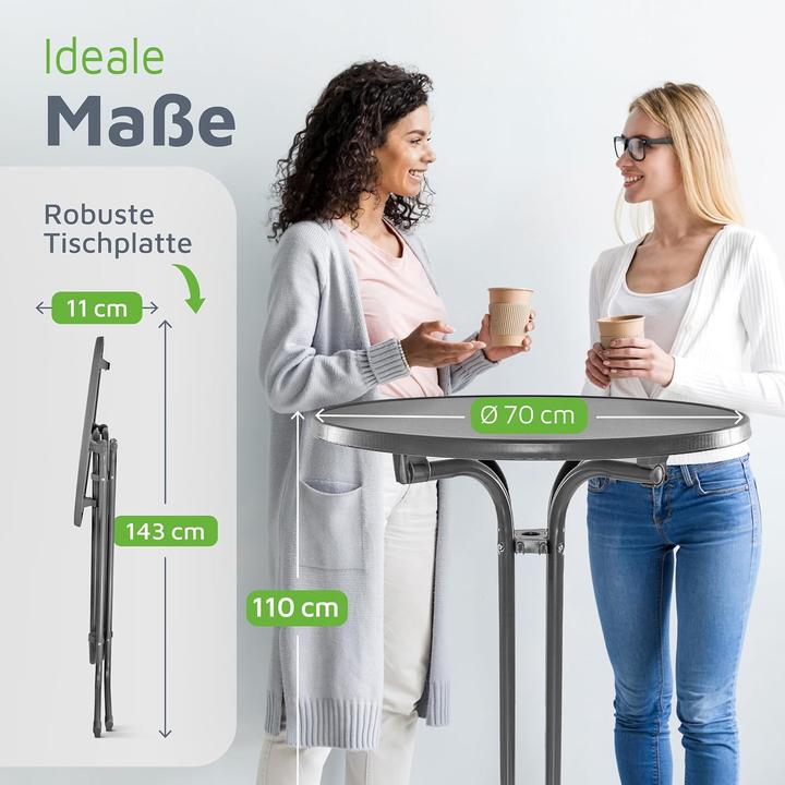 Produktbild ‎BeFair Klappbarer Stehtisch Nico