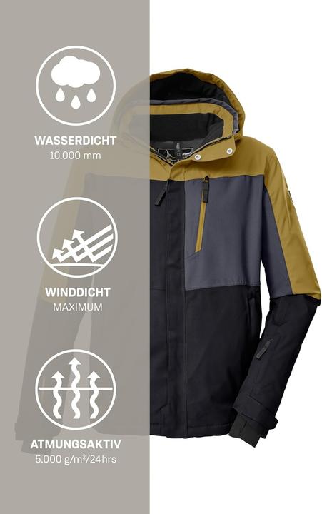 Immagine prodotto Killtec Giacca da Sci con Cappuccio Amovibile (XL)