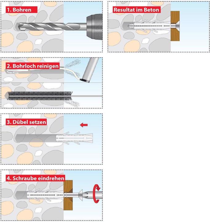 Image du produit Tox Chevilles à expansion Barracuda 10x50 mm, blister 8 pièces (8 pcs)