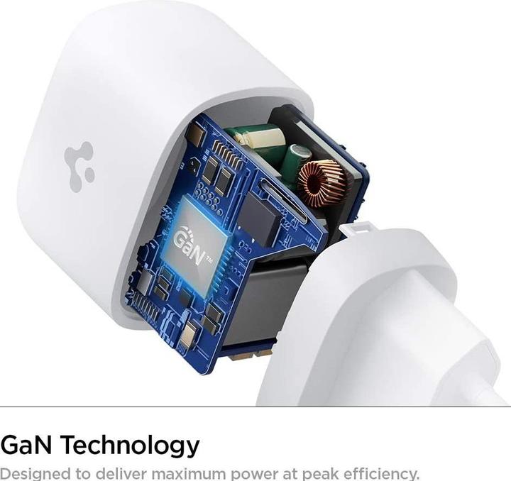 Actual product image Spigen charger PE2009EU 1x USB-C 3 A (SPN1418WHT) (20 W)