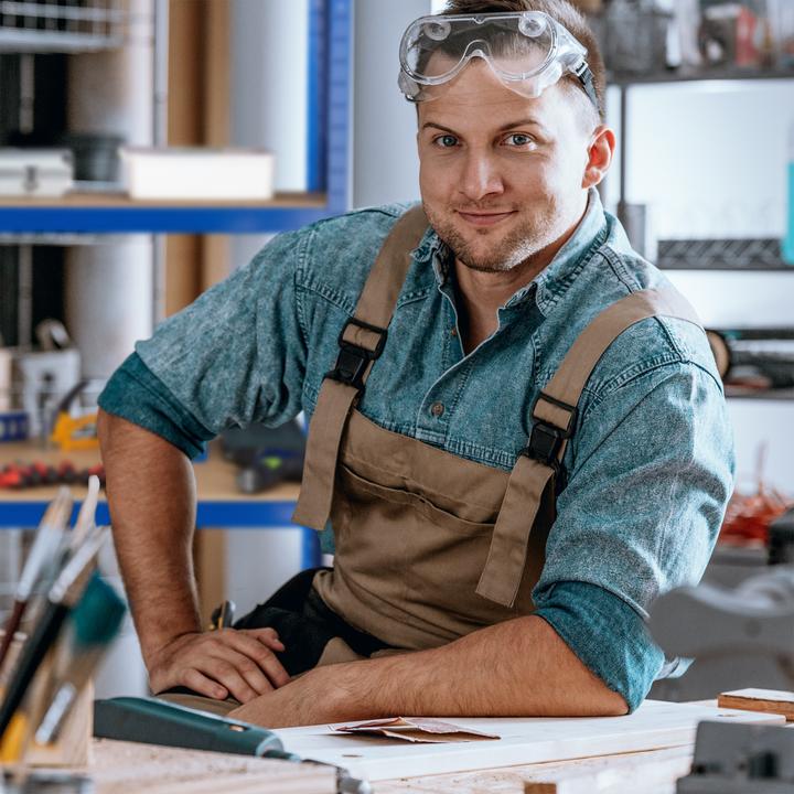 Actual product image Relaxdays Heavy-duty Shelving Unit Blue