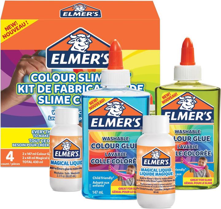 Actual product image Elmer's Slime Kit Translucent (430 ml)
