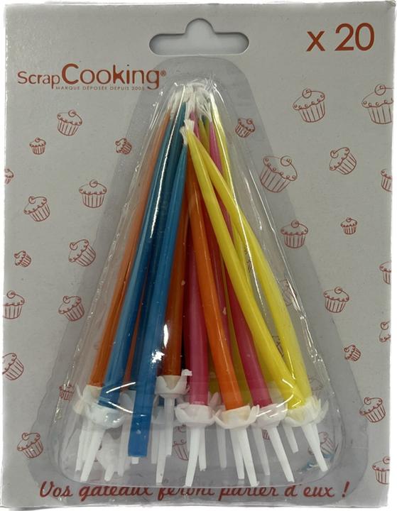 Actual product image ScrapCooking Set of 12 candles (12 x)
