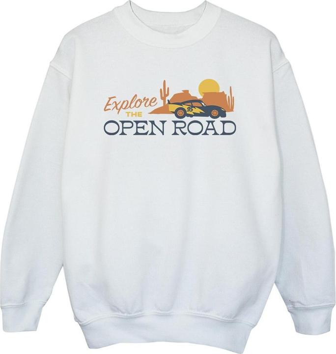 Produktbild Disney Cars Explore The Open Road Sweatshirt Mädchen (152, 158)