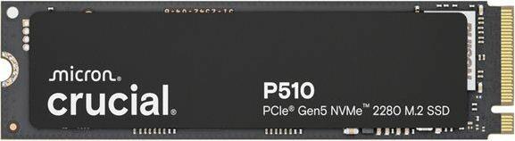 Produktbild Crucial 1To NVMe Gen5 M.2 - P510 (1000 GB, M.2 2280)