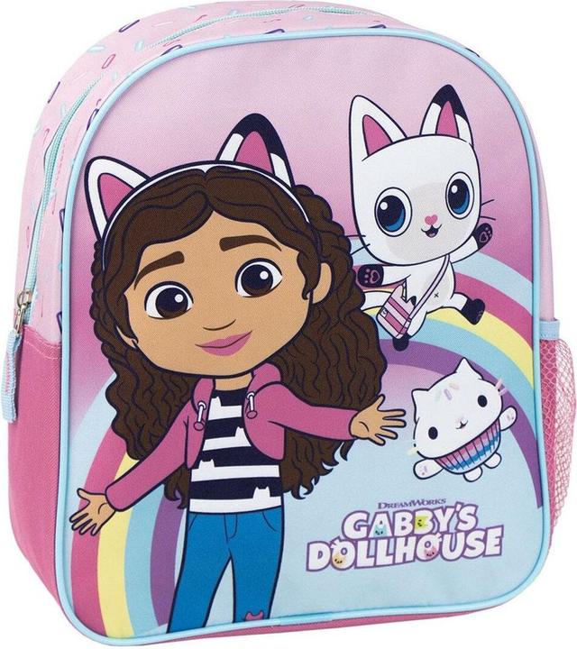 Gabby's Dollhouse Kinderrucksack Schule, rosa