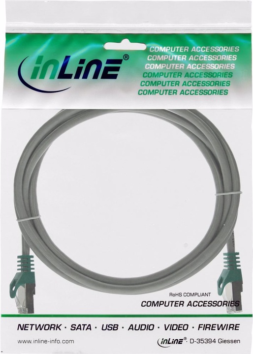 Produktbild InLine Crossover Patchkabel (F/UTP, CAT5e, 5 m)