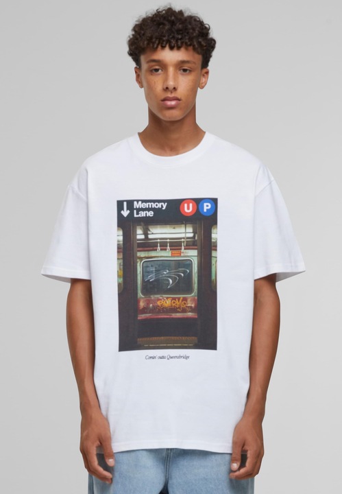 Actual product image Urban Classics Upscale Memory Lane Oversize Tee - 178329 (M)