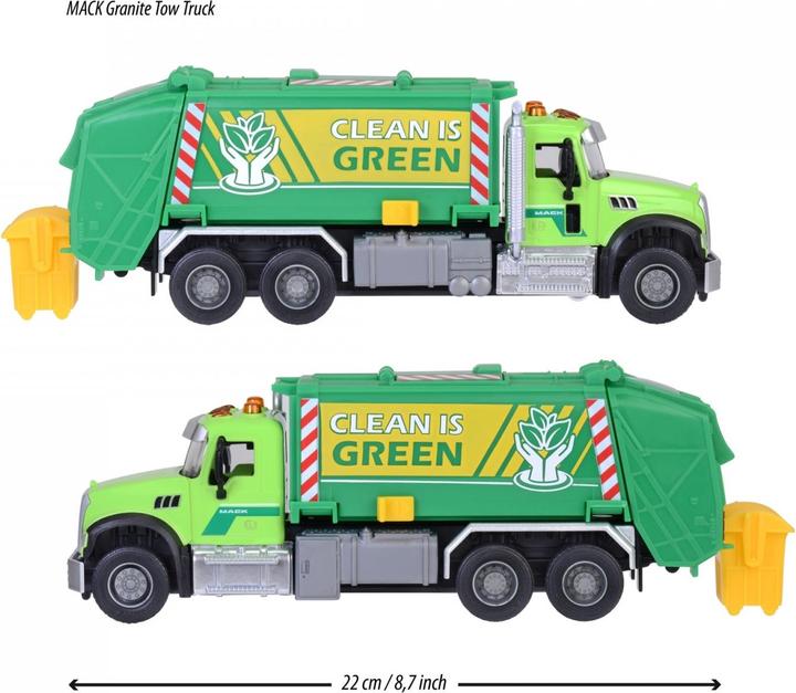Produktbild Majorette Mack Granite Garbage Truck