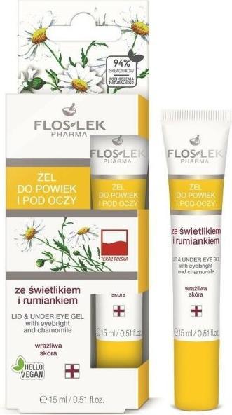 Image du produit FlosLek Pharma Soins des yeux (Gel pour le soin des yeux, 15 ml, Jour + nuit)