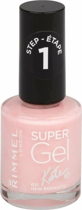 Produktbild Rimmel London Super Gel By Kate STEP1 (021 New Romantic, Farblack)