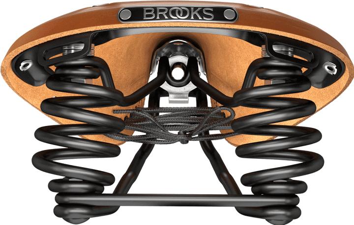 Actual product image Brooks Running BROOKS Bicycle Saddle Flyer Carved, Honey