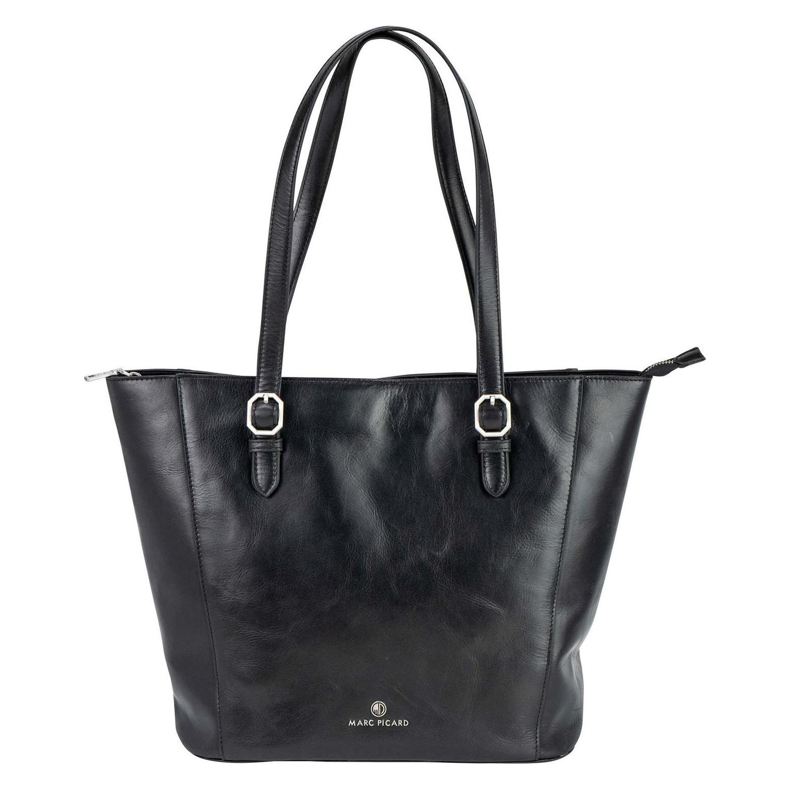 Marc Picard, Damen, Tasche, Firenze Tote Bag, Schwarz