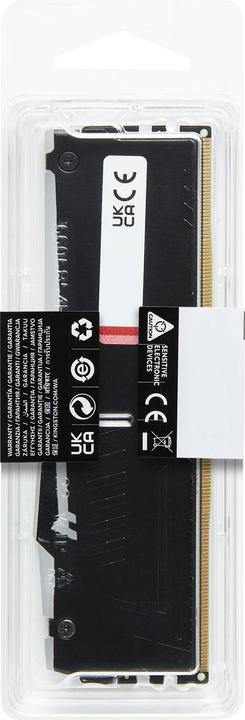 Actual product image Kingston FURY Beast RGB (1 x 8GB, 5200 MHz, DDR5 RAM, DIMM)