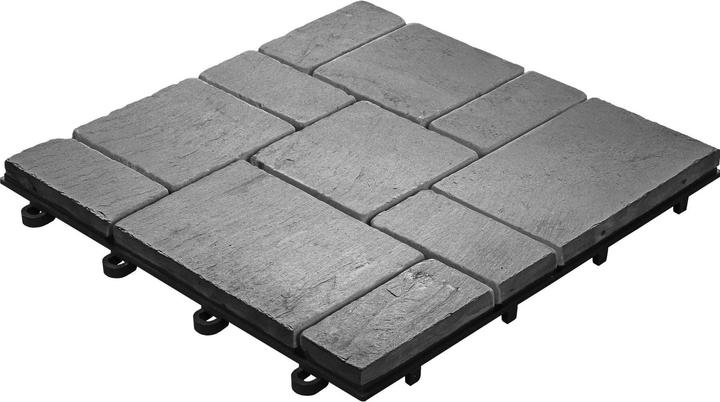 Florco Stone Schiefer Roma (4 x, 30 x 30 cm)