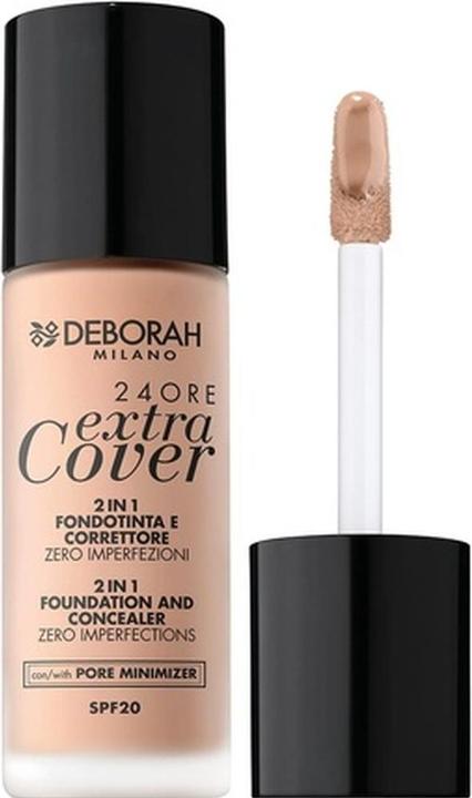 Immagine prodotto Deborah Milano 24Ore Extra Cover Fond de Teint & Concealer n. 02 (02)