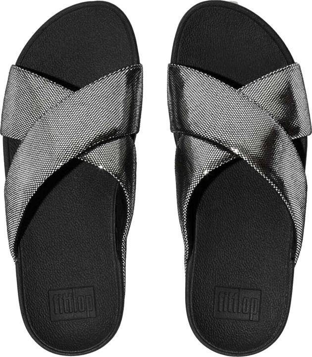 Actual product image Jim Thompson Womens/Ladies Lulu Lustra Criss Cross Strap Sliders (38)