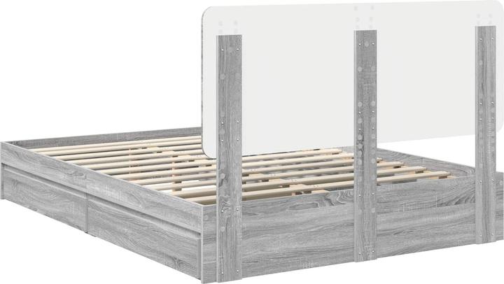 Actual product image vidaXL Aufbewahrungsbettgestell (150 x 200 cm)