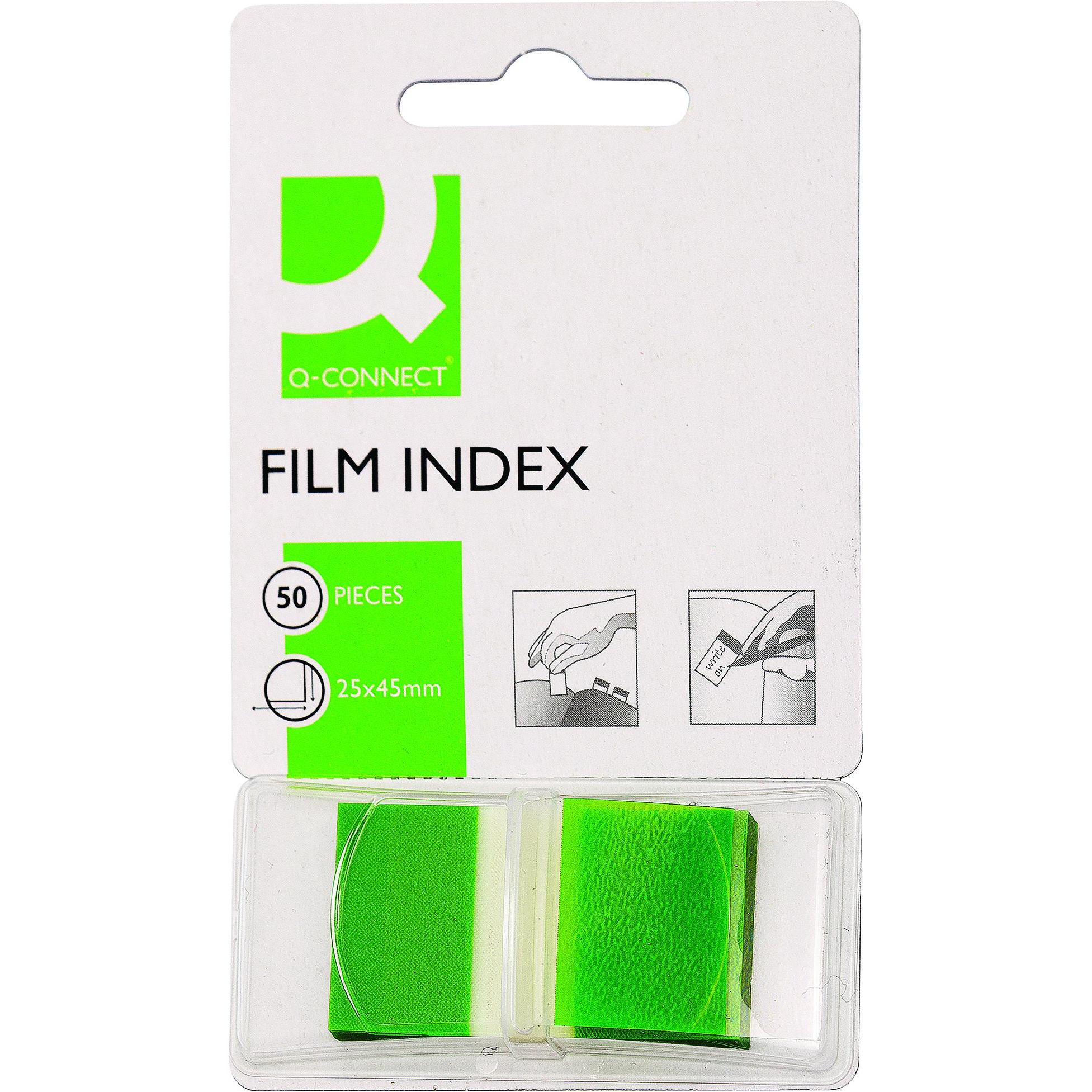 Thumbnail - Q-Connect, Haftnotiz, Index (25 x 43 mm)