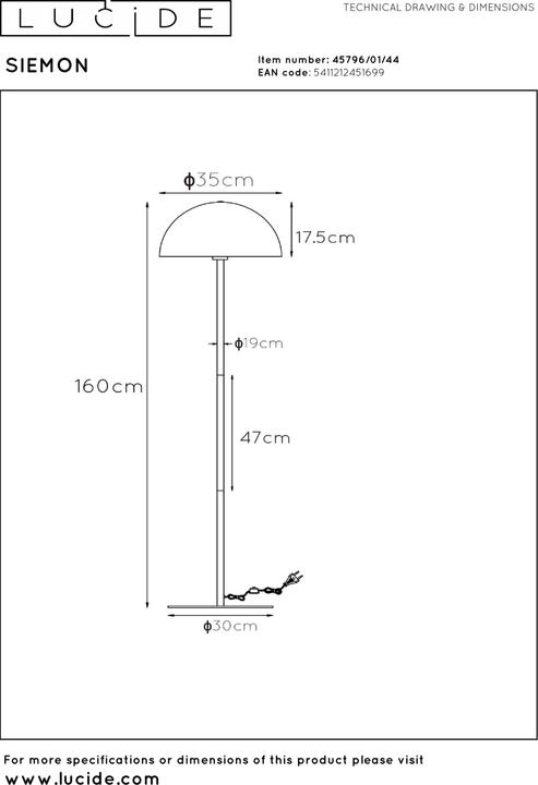 Produktbild Lucide Siemon (E27)