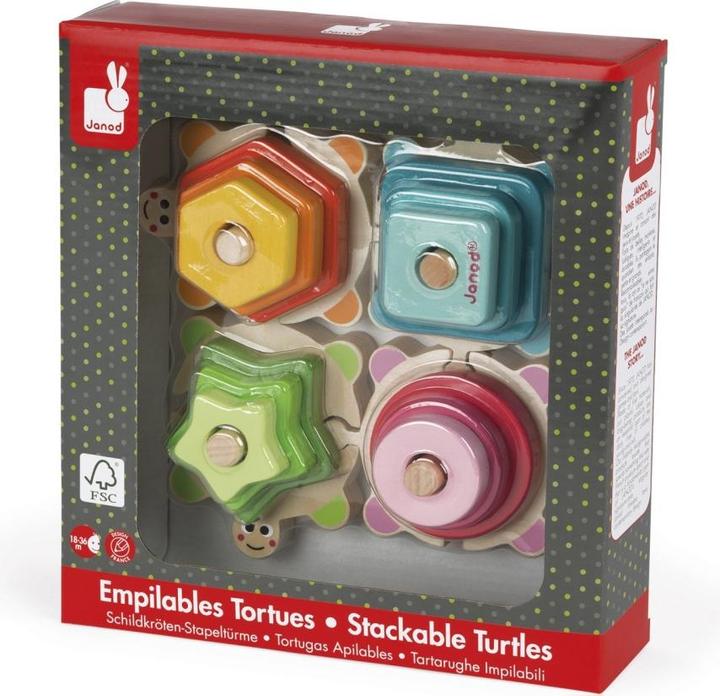 Actual product image Janod Turtles