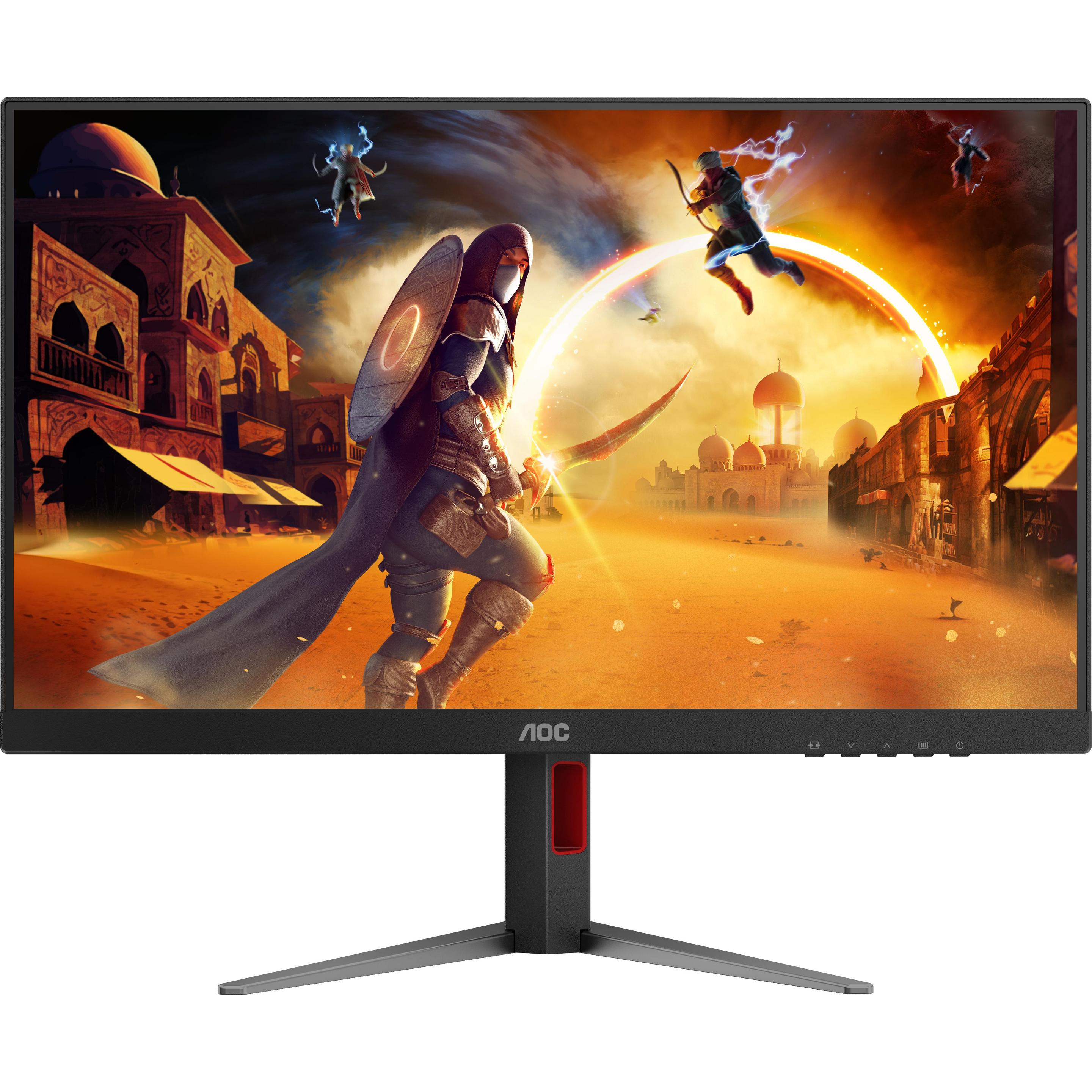 AOC 27G4HA (1920 x 1080 Pixel, 27"), Monitor, Rot, Schwarz