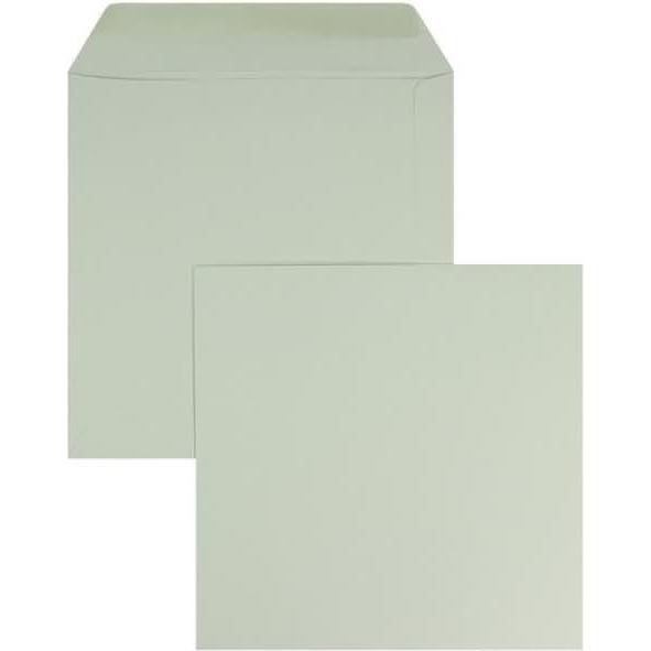 Blanke, Briefumschlag, Briefumschläge 170x170mm 120g/qm gummiert VE=100 Stück delfingrau (100 x)
