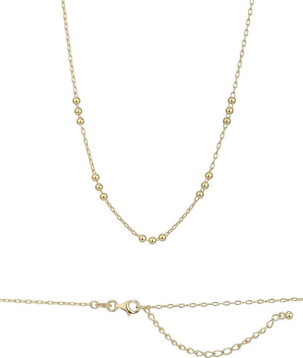 Immagine prodotto Leyda Collana a forma di palla (Argento 925 1 micron giallo Vergo)