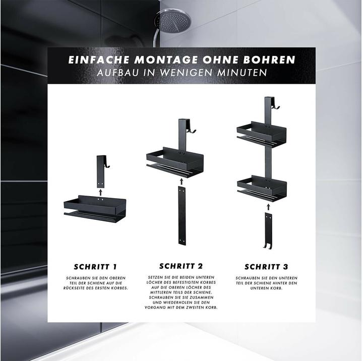Produktbild Benkstein Dusch-Organizer (13 x 11.50 x 31.50 cm)