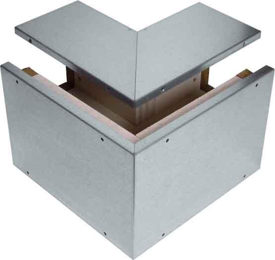 Produktbild Hager TEH L69629010 AuÃeneck FWK 90 E90/E30 100x160 reinweiÃ (10.30 cm)