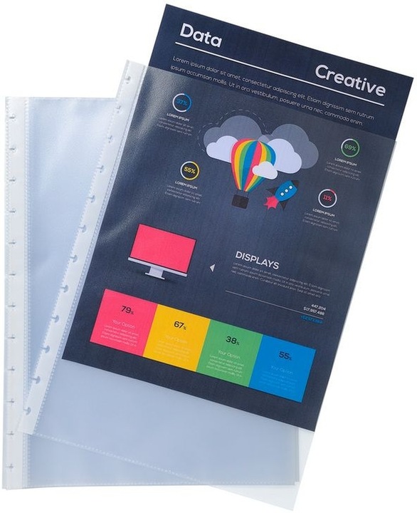 Actual product image Exacompta Replacement sleeves (A4, 10 x)