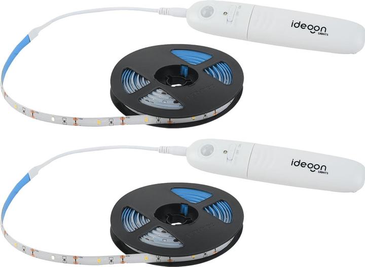 Actual product image Casativo Set of 2 LED strips with motion detector (Warm white, 300 cm, Indoor)