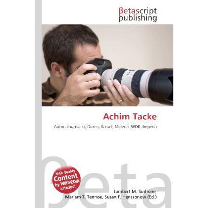 Achim Tacke, Fachbücher