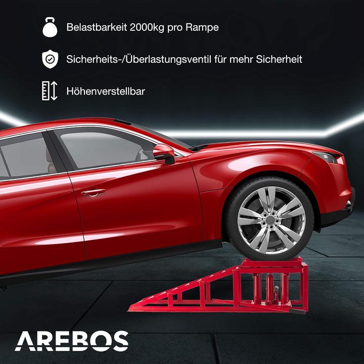 Immagine prodotto Arebos Rampa auto